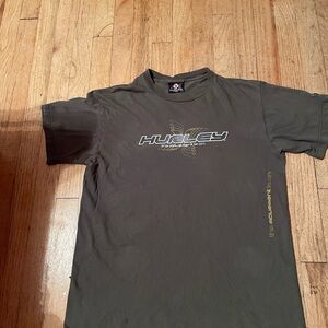 Hurley Men's Dark Gray Graphic Tee